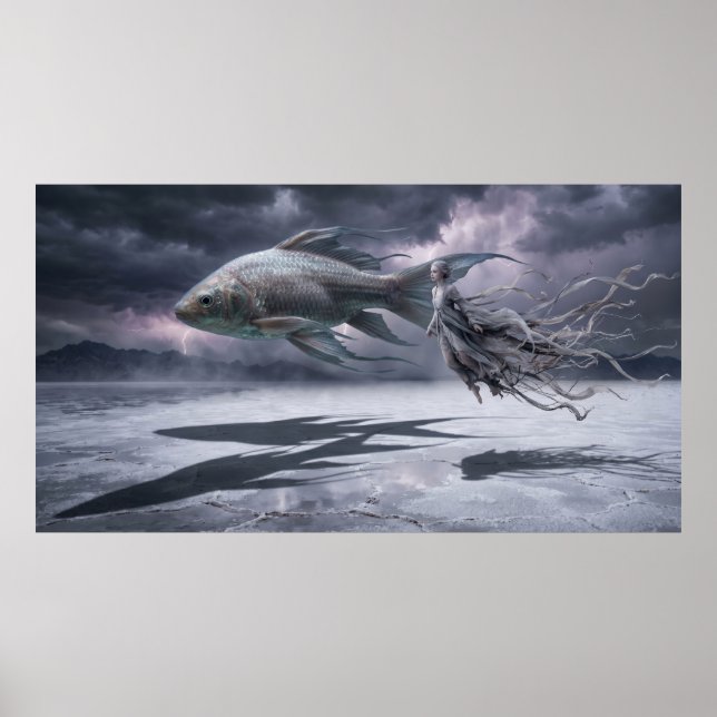 Anden av saltslätterna poster (Framsidan)