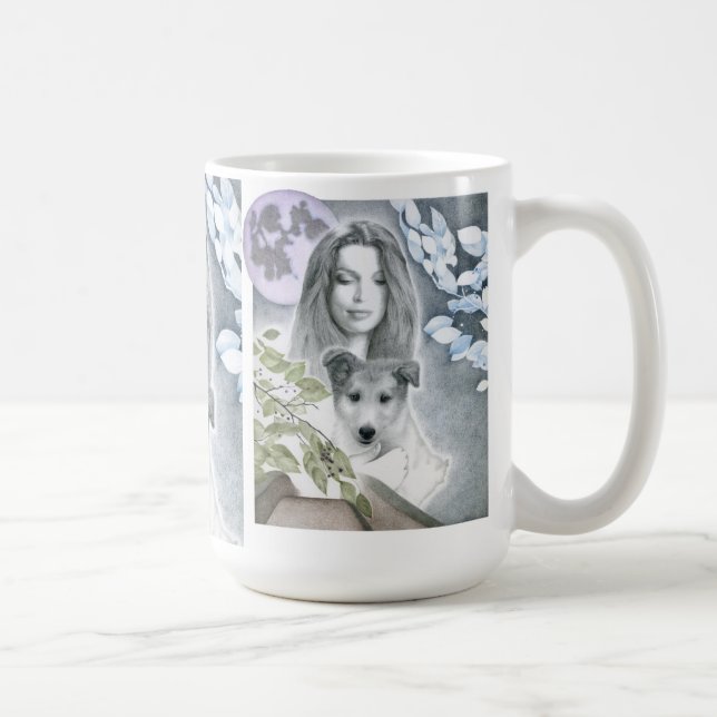 Anden överbryggar kaffemugg (Höger)