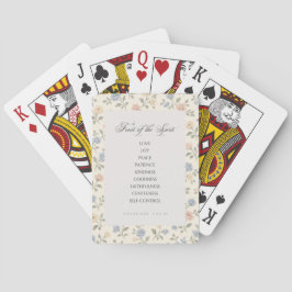 Andens frukt Galaterbrevet 5:22–23 Bibelvers Casinokort