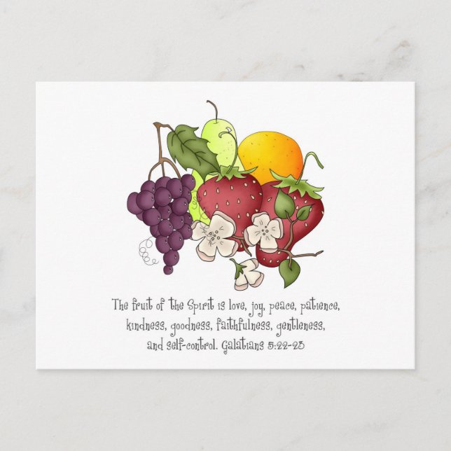 Andens frukt vykort (Framsida)