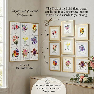 Andens frukter blomster poster