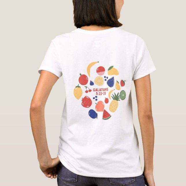 Andens frukter  t shirt (Baksida)
