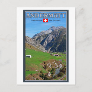 Andermatt Vykort