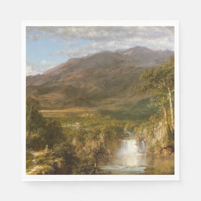 Andernas hjärta (Sydamerikanska landskapet) Pappersservett (Framsidan)