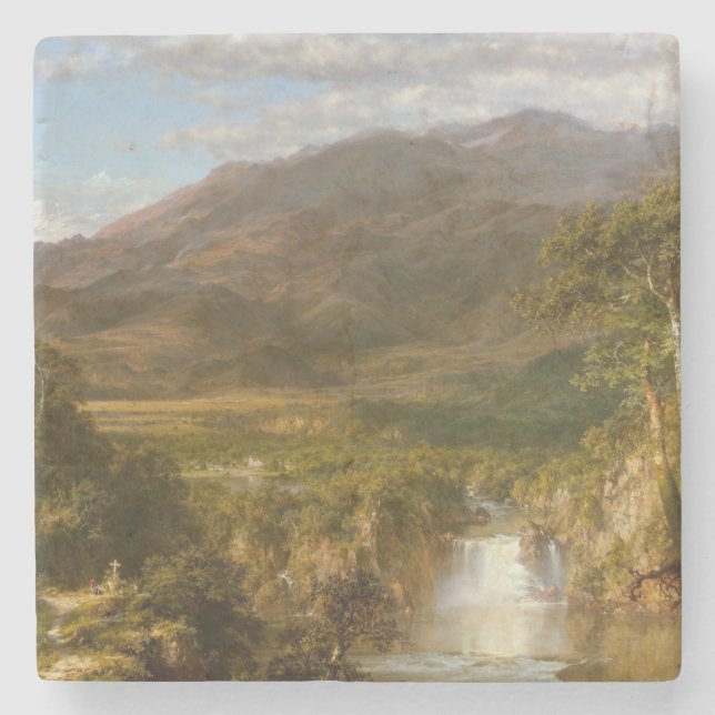 Andernas hjärta (Sydamerikanska landskapet) Stenunderlägg (Framsidan)