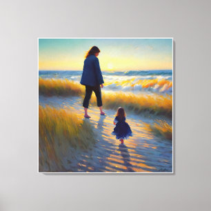 Anders Artistry* Mor och Dotter * Canvastryck
