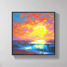 Anders Artistry * Sol Stigning* Canvastryck