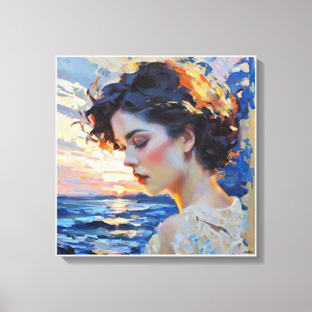Anders Artistry* "The Glance" Canvastryck (Framsida)