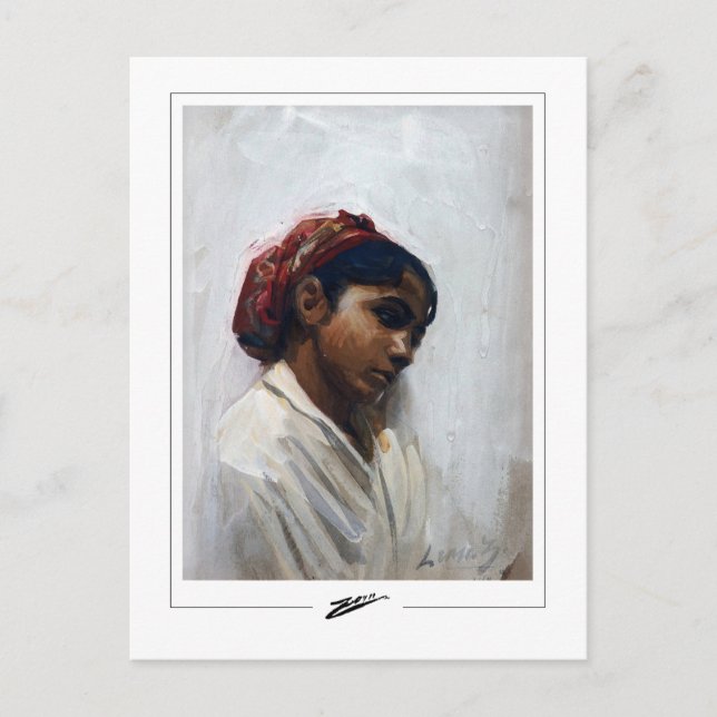 Anders Zorn #135 - Finkonst Postkort Vykort (Framsida)