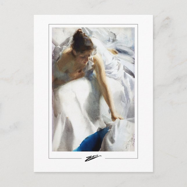 Anders Zorn #192 - Finkonst Postkort Vykort (Framsida)