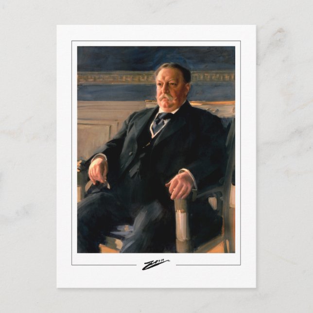 Anders Zorn #210 - vykort för finkonst (Framsida)