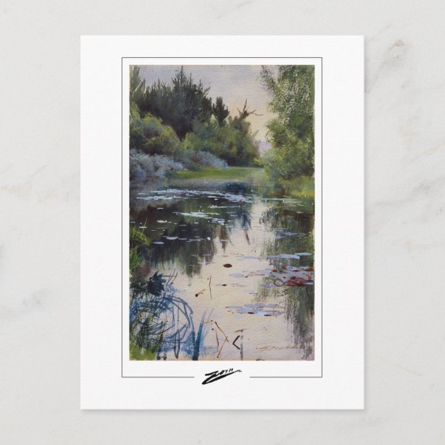 Anders Zorn #228 - Finkonstkort Vykort (Framsida)