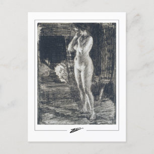 Anders Zorn #241 - vykort för finkonst