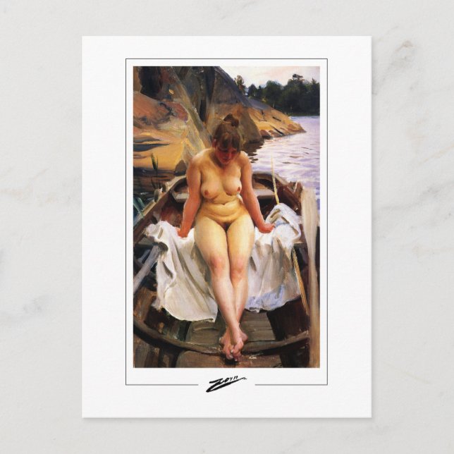 Anders Zorn #285 - Finkonst Postkort Vykort (Framsida)