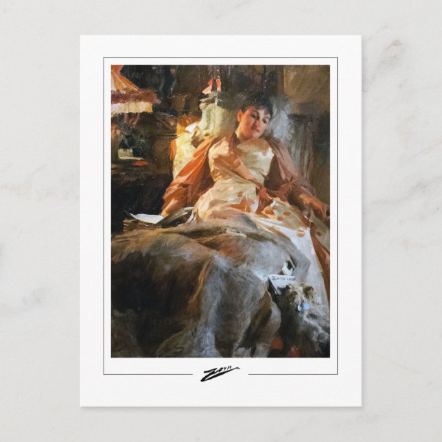 Anders Zorn #28 - Finkonst Postkort Vykort (Framsida)