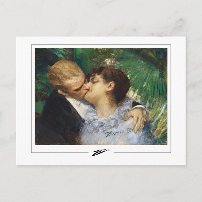 Anders Zorn #29 - Finkonst Postkort Vykort (Framsida)