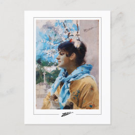 Anders Zorn #353 - vykort för konst