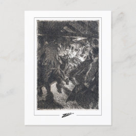 Anders Zorn #371 - vykort för konst