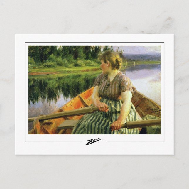 Anders Zorn #51 - Finkonst Postkort Vykort (Framsida)