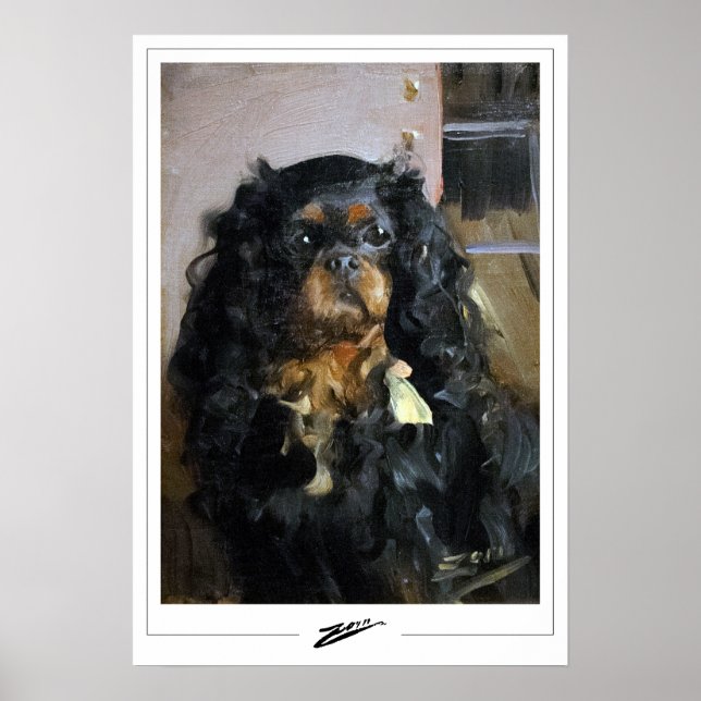 Anders Zorn Zedign Art Poster #34 (Framsidan)
