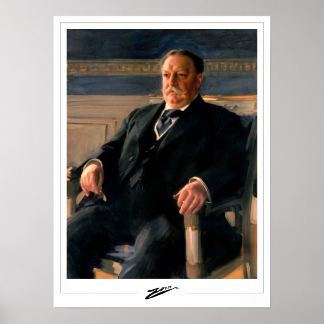 Anders Zorn Zedign Art Poster nr 210 (Framsidan)