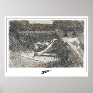 Anders Zorn Zedign Art Poster nr 219