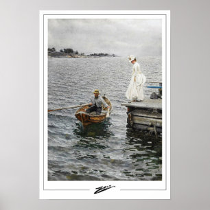 Anders Zorn Zedign konstaffisch #128 Poster