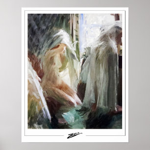Anders Zorn Zedign Konstaffisch #12 Poster