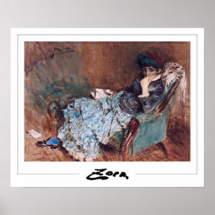 Anders Zorn Zedign konstaffisch #163 Poster