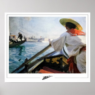 Anders Zorn Zedign konstaffisch #319 Poster
