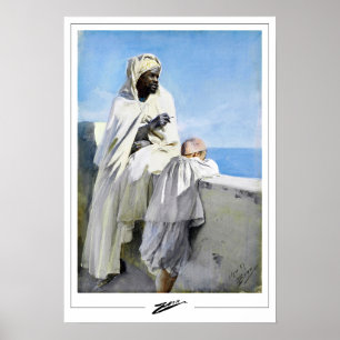 Anders Zorn Zedign konstaffisch #46 Poster