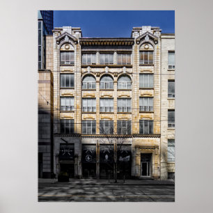 Anderson Building nr 1 färgversion Poster