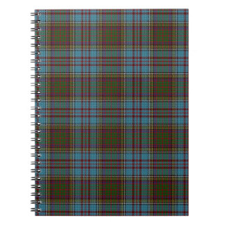 Anderson Clan Tartan – skotsk rutig anteckningsbok