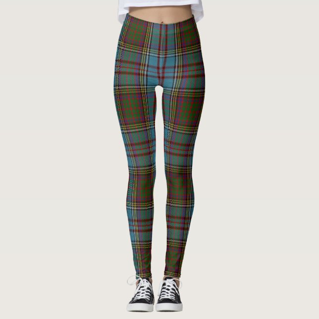 Anderson Klans Rutmönster Skotskt Leggings (Framsida)