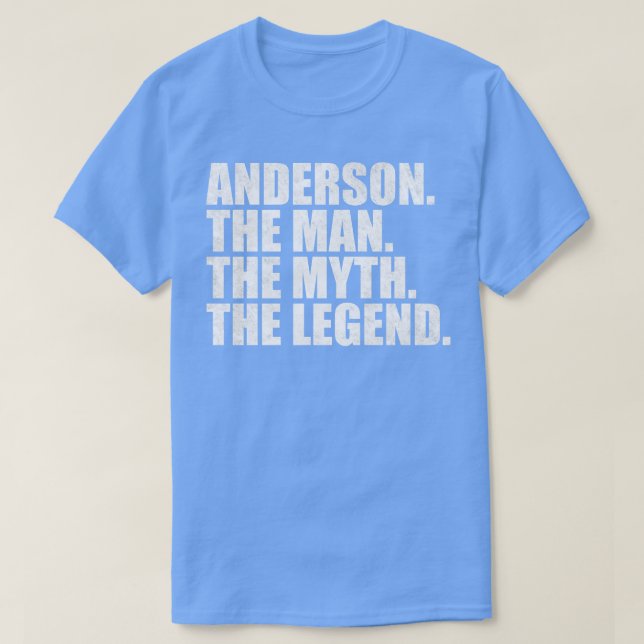 AndersonAnderson Namn Andersson given namn T Shirt (Design framsida)