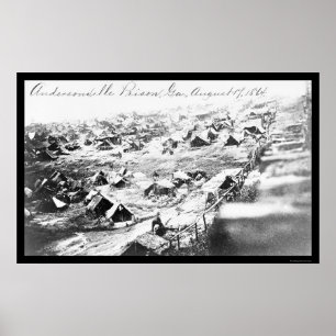 Andersonville-fängelset, GA 1864 Poster