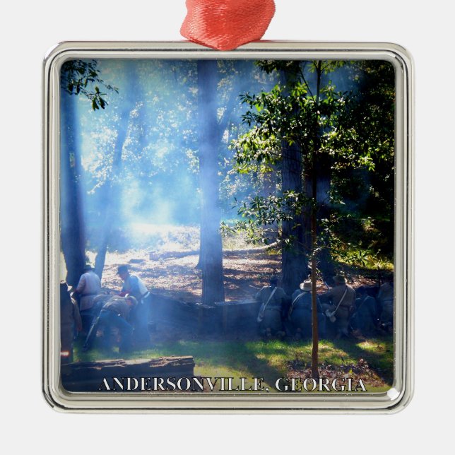 ANDERSONVILLE GEORGIA JULGRANSPRYDNAD METALL (Framsidan)