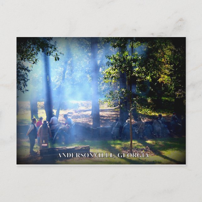 ANDERSONVILLE, GEORGIEN VYKORT (Framsida)