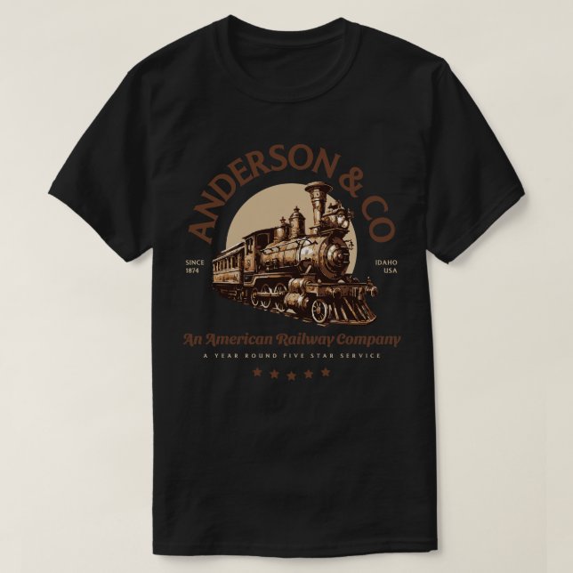 Andersson Co TShirt T Shirt (Design framsida)