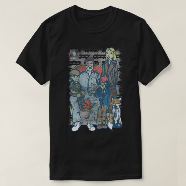 Andersson-familjen Porträtt T Shirt (Design framsida)