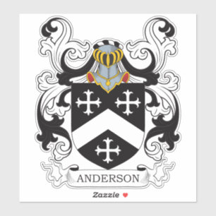 Andersson Family Crest Klistermärken