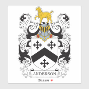 Andersson Family Crest Klistermärken