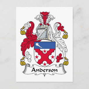 Andersson Family Crest Vykort