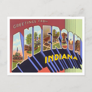Andersson, Indiana Vintage Big Brev vykort