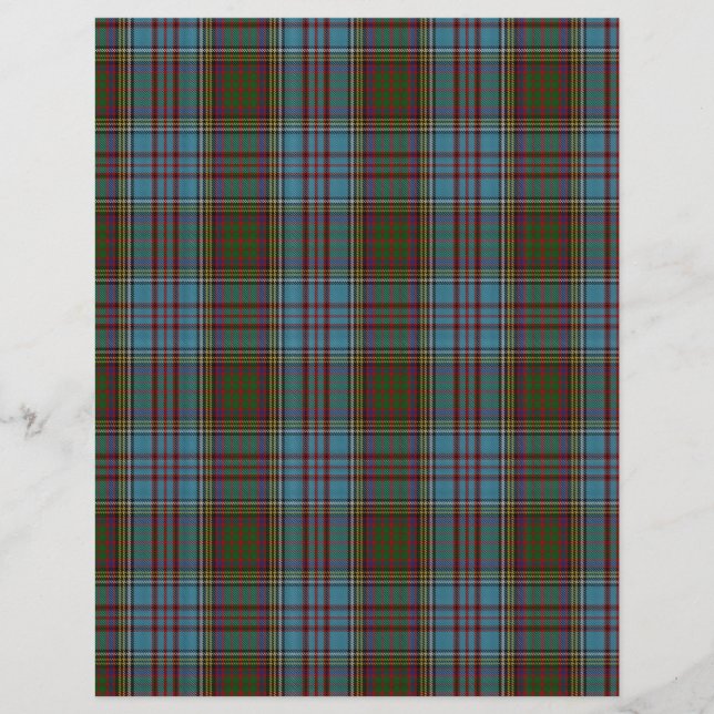 Andersson Klan Family Tartan (Framsida)