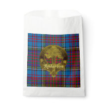 Andersson Klan Tartan Favor Bags
