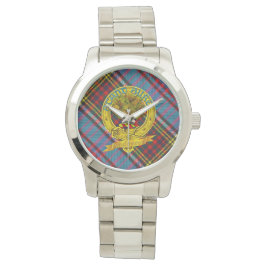 Andersson Klan Tartan & Motif Wristwatch 2 Armbandsur