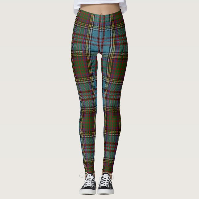 Andersson Klan Tartan Play Mönster Scottish Leggings (Framsida)