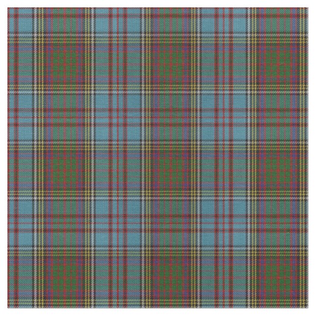 Andersson Klan Tartan Play Mönster Scottish Tyg (Närbild)