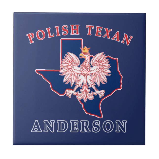 Andersson polska Texan Kakelplatta (Framsidan)